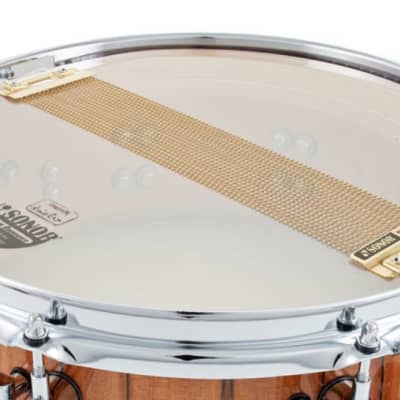 Sonor Artist Series 5" x 13" 27 Ply Beech Snare Drum -  Tineo Veneer Made in Germany image 3
