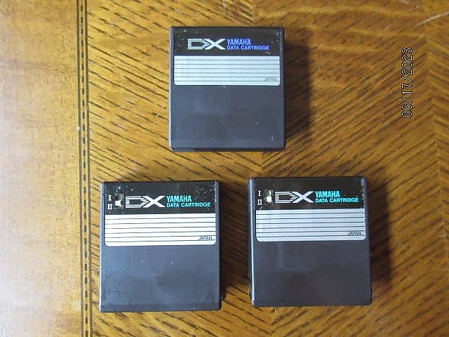 Yamaha DX1 and DX5 - Full Set Of Original ROM Modules