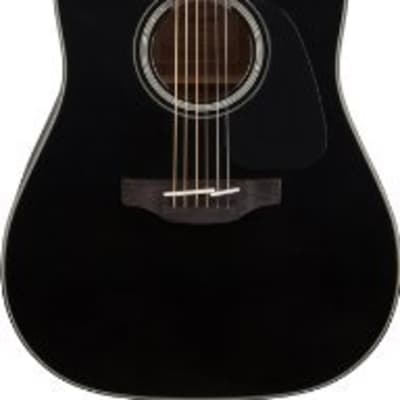 Takamine GD30-BLK Dreadnought Acoustic Guitar, Black image 1