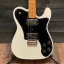 Fender Squier Classic Vibe 70s Telecaster Deluxe White Electric Guitar