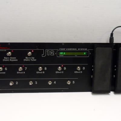 JOHNSON MILLENNIUM MILLENIUM J 12 J12 MIDI EFFECT FOOT AMP CONTROL Controller PEDAL 250 150 JM Stomp image 2