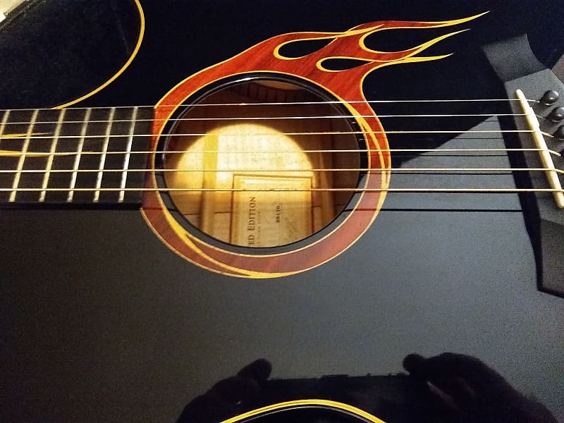 Taylor HR-Ltd Hot Rod Limited 2003 Black | Reverb