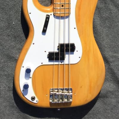 Fender Precision Bass Lefty 1975 Natural image 1