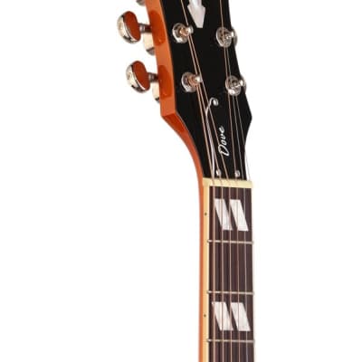 Epiphone Dove PRO Acoustic Electric Guitar Violinburst image 4