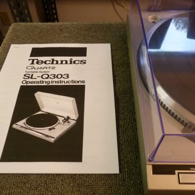 Technics SL-Q303 - Restored Full Automatic Direct Drive Turntable - Polished Cover - ADC Series IV image 5