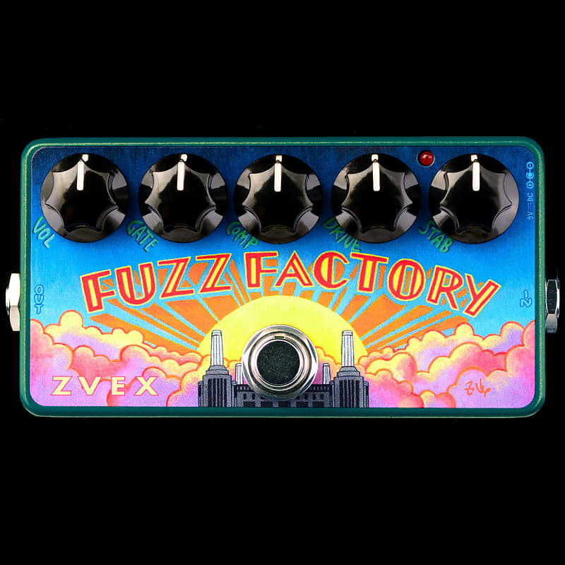 ギター ZVEX Fuzz Factory Vexter Series ZVEX Effects Fuzz Factory Vexter Series Fuzz Guitar Pedal