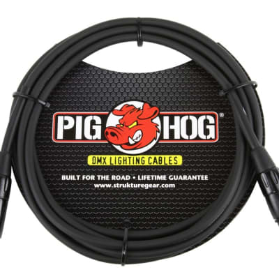 Pig Hog 10ft DMX Lighting Cable 3 Pin,  PHDMX10 image 7