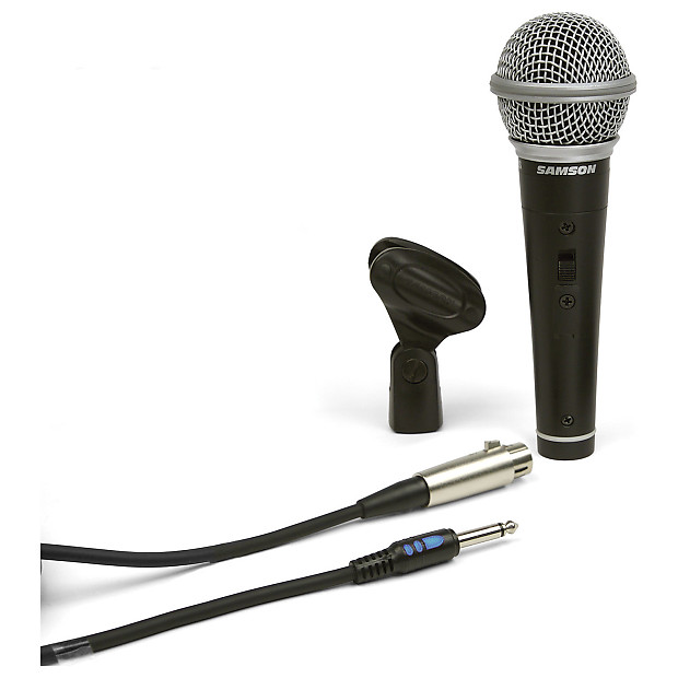 Samson R21S Cardioid Dynamic Vocal/Presentation Microphone w/ Switch imagen 1