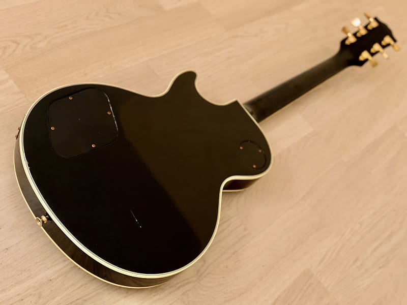 1979 Yamaha LP-800C Lord Player Custom Black Beauty Vintage Guitar Ebony  Japan, Matsumoku