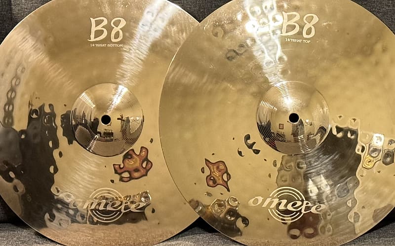 超可爱の 【当店限定】omete cymbals Mercury Hi-hat 14インチ 打楽器