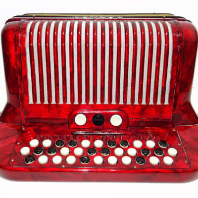 Close to New! Hohner Amati III M Lightweight 3 Row Small Button Accordion made in Germany 2148, incl Straps, Case, Wonderful sound! image 8
