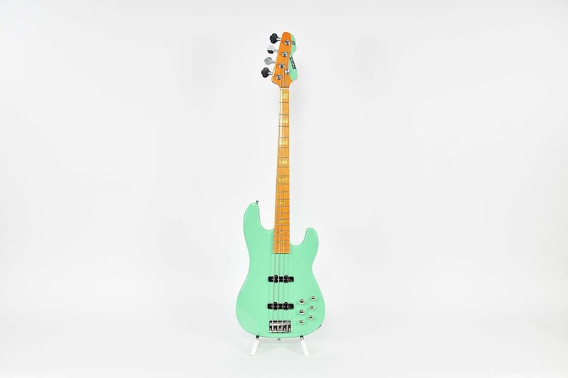 Markbass MB GV 4 Gloxy Val Surf Green CR MP Bass guitar