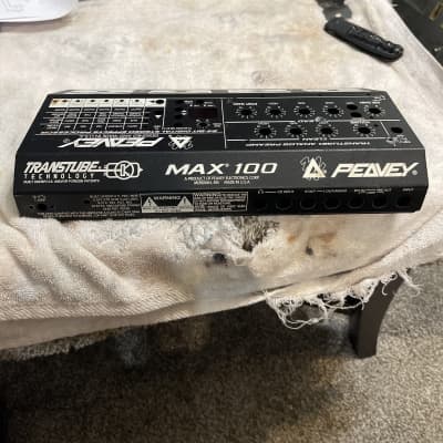 Peavey Max 100 preamp case only  1986 Black/white image 3