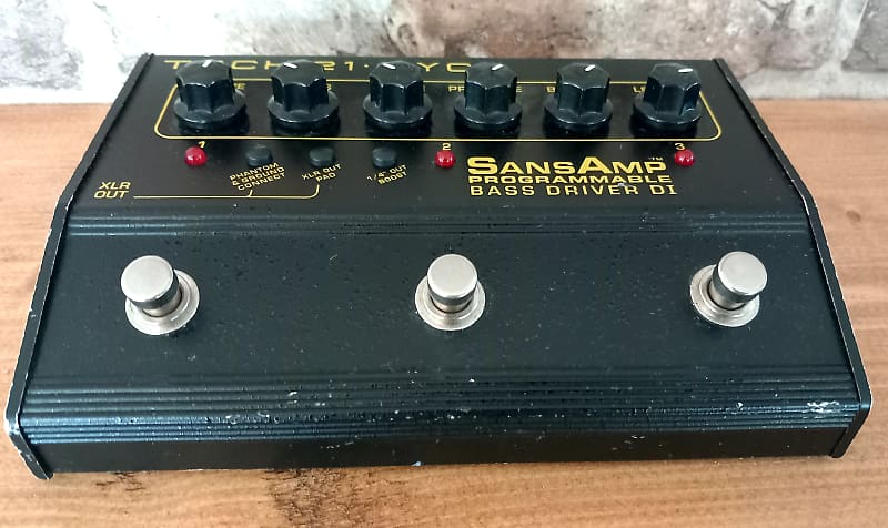 Tech 21 Sansamp Programmable Bass Driver