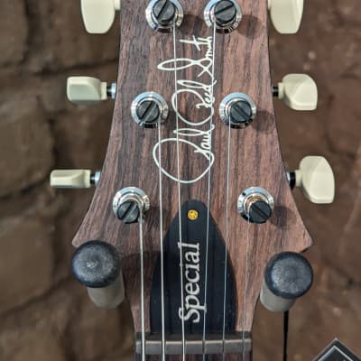 PRS Special Semi-Hollow Electric Guitar - Black Gold Wraparound Burst image 3