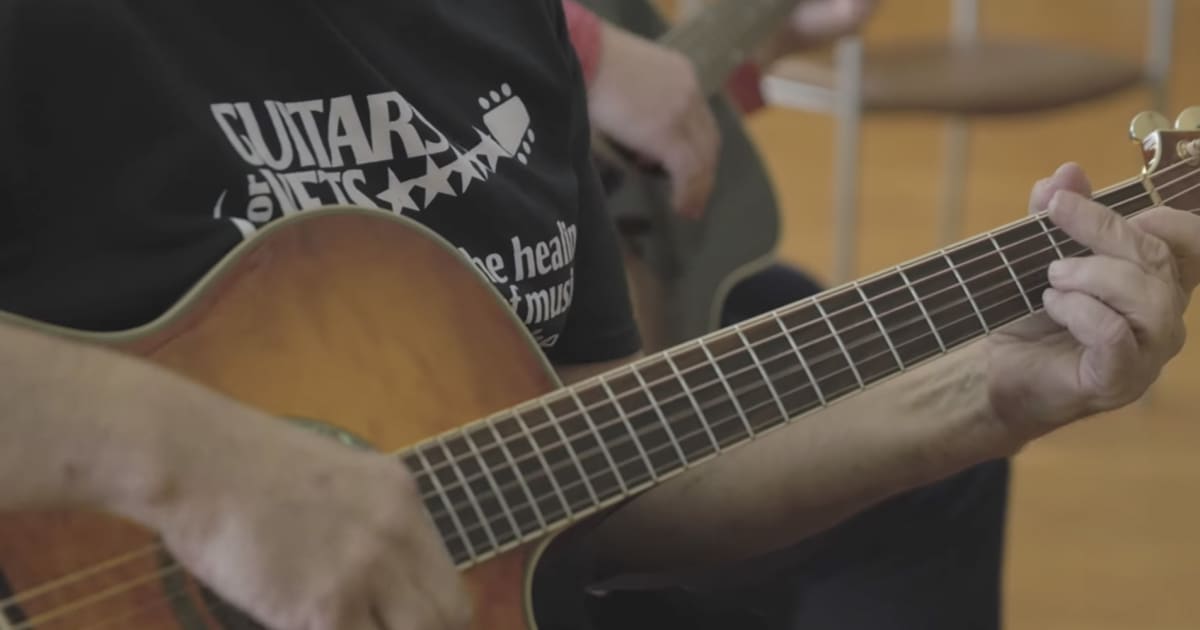 Video Celebrating Veterans Day with Guitars for Vets Reverb News