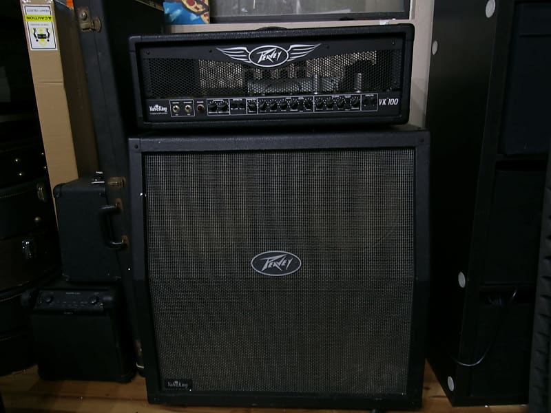 Peavey Valveking 100 tube Amp w/4x12 cab Reverb