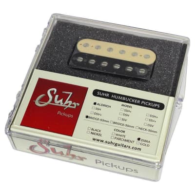 Suhr Doug Aldrich Bridge Humbucker (53mm)(Reverse Zebra)