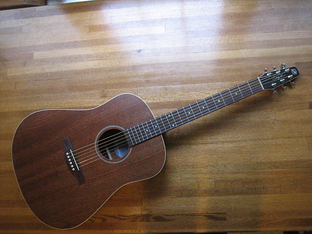 Seagull S6 Mahogany Deluxe SG A/E | Reverb