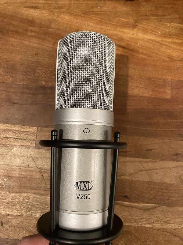MXL V250 Condenser Microphone 2010s - Silver image 1
