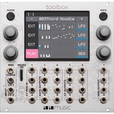 1010 Music Toolbox Eurorack Sequencer & Function Generator Module image 1