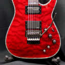 Schecter Hellraiser C-1 Floyd Rose EMG Sustainiac Electric Guitar Black Cherry