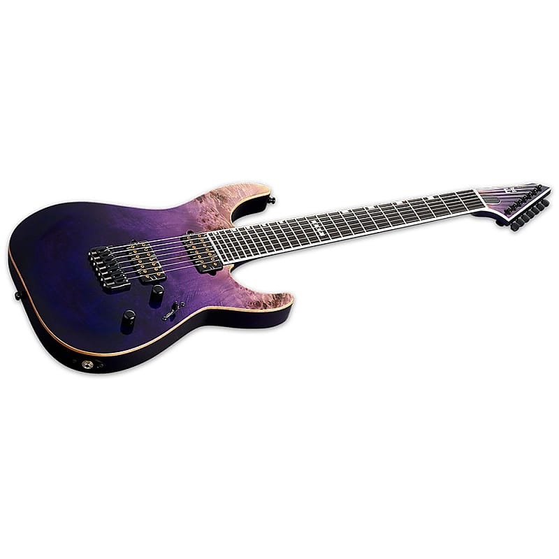 ESP E-II M-II-7 NT Purple Natural Fade | Reverb Canada