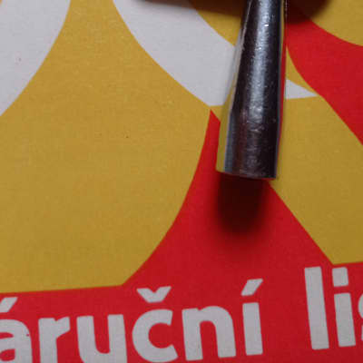 Amati Kraslice Drum key rare 70s-80s - Chrome image 3