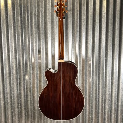 Takamine TSF48C NEX Santa Fe Natural Acoustic Electric Guitar & Case Japan #0552 Used image 11