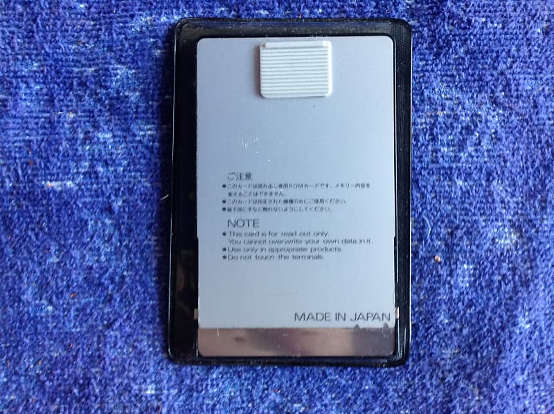 即決・送料込み】Roland PN-D50-00 MEMORY CARD ローランド-