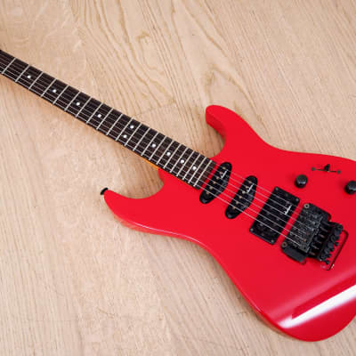 1990 Charvel by Jackson DK-065-SSH Electric Guitar Red Japan