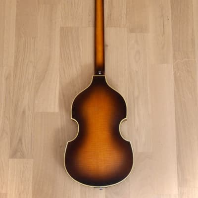 1979 Hofner 500/1 Beatle Bass Vintage Violin Bass w/ Blade Pickups, Case image 3
