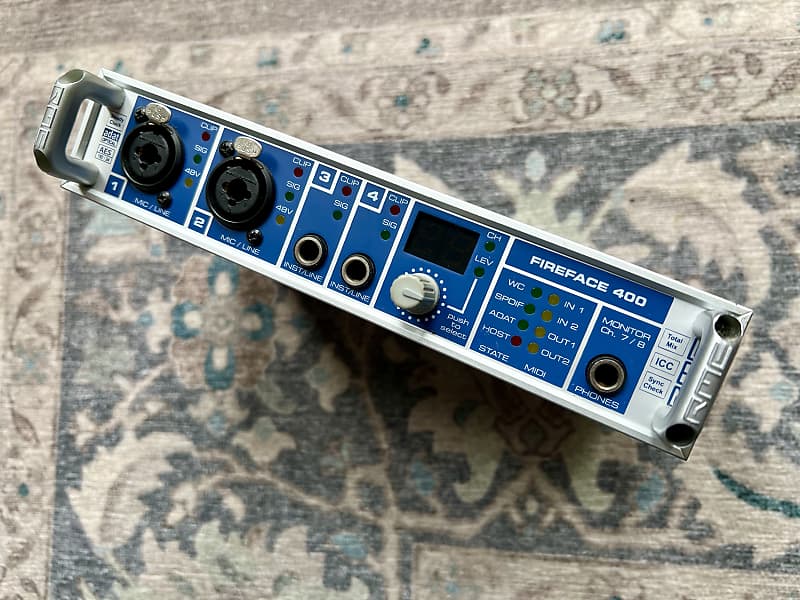 RME Fireface 400 オーディオインターフェイス 節約 トランス電源アダプター オーディオインターフェース