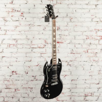 Gibson SG Standard (Left-handed) Electric Guitar, Ebony image 4