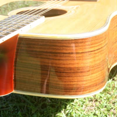 Yairi YW-500P 12 strings guitar 1989 Natural+Deluxe Flight Case FREE image 16