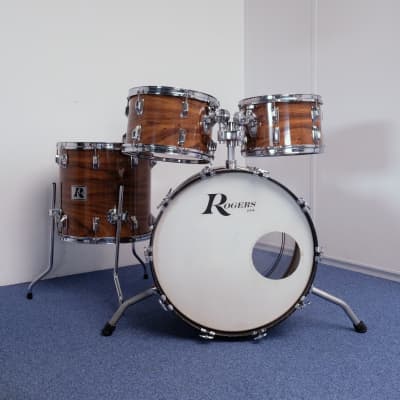 Rogers Londoner V drum kit 22"-12"-13"-16" 1977 Koa image 1