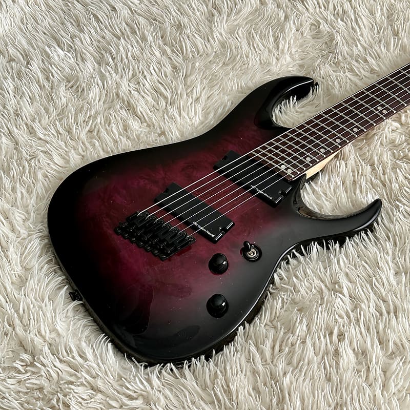 Harley Benton 7 String Multiscale Electric Guitar | Reverb