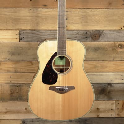 Yamaha FG820L Left Handed Acoustic Guitar Natural image 4