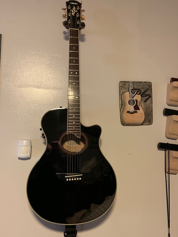 Yamaha APX 7 1990'S BLACK | Reverb