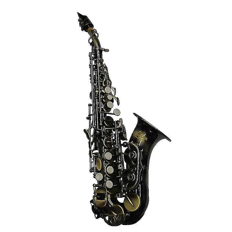 Schiller American Heritage 400 Curved Soprano Saxophone - Turkish Brass image 1