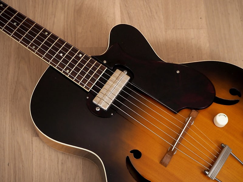 1956 Harmony H61 branded Silvertone — Honeybee Guitars