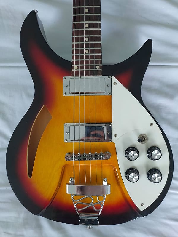 Fazley Rickenbacker style copy sunburst suburst | Reverb Fazley Rickenbacker style copy sunburst suburst | Reverb