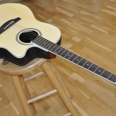 OVATION APPLAUSE Balladeer AB24 4S Natural Satin / Mid Depth Acoustic/Electric Folk Guitar / AB24-4S image 3