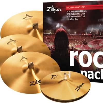 Zildjian A Rock Cymbal Pack - A0801R image 1