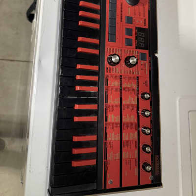 KORG microKORG Synthesizer Vocoder Keyboard Black x Red Limited Model