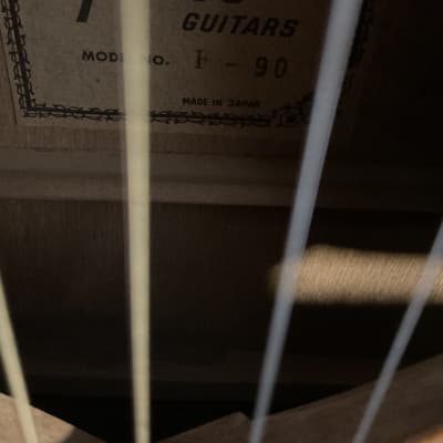 Greco F-90 Folk Acoustic guitar 1970’s image 4
