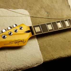 Fender Jazzmaster w/ Reverse Headstock, Neck Binding & Block Inlays + Seymour Duncan Pickups image 16