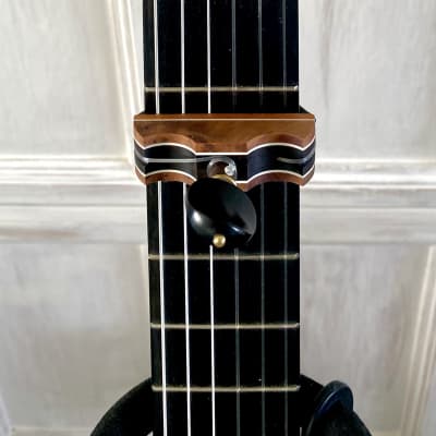 Darren Hippner Especial Barbero Flamenco Guitar Blanca 2023 Free Spanish Cejilla image 3