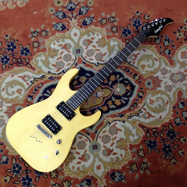 Rare Chatting Bird By Caparision Electric Guitar Natural