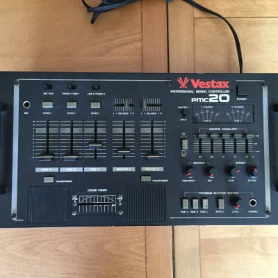 Vestax PMC-20 Analog Mixer [Awesome Japanese Vintage DJ ...